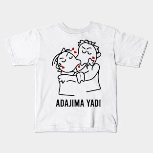 Adajima yadi funny anime lover Kids T-Shirt